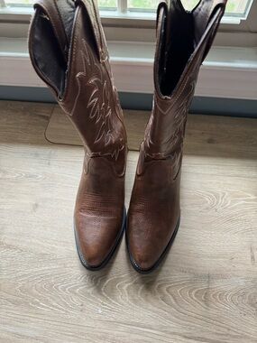 Classic Brown Cowboy Boots